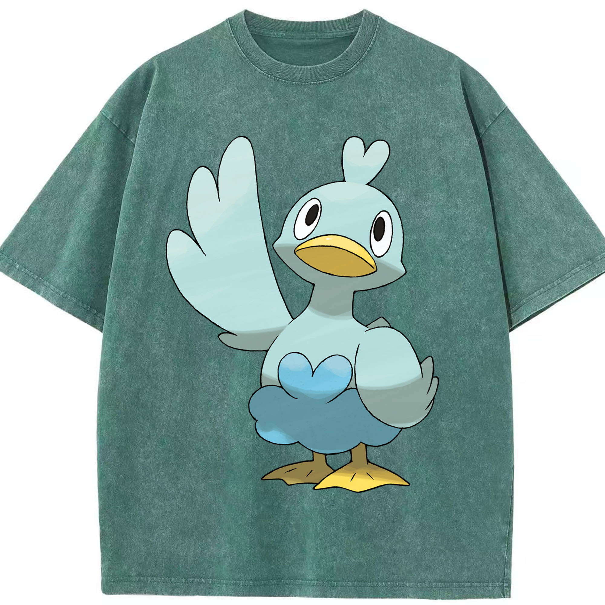 （画像用） ポケットモンスター Pokémon 綿100% ヴィンテージ風 半袖Tシャツ（フロントプリント）